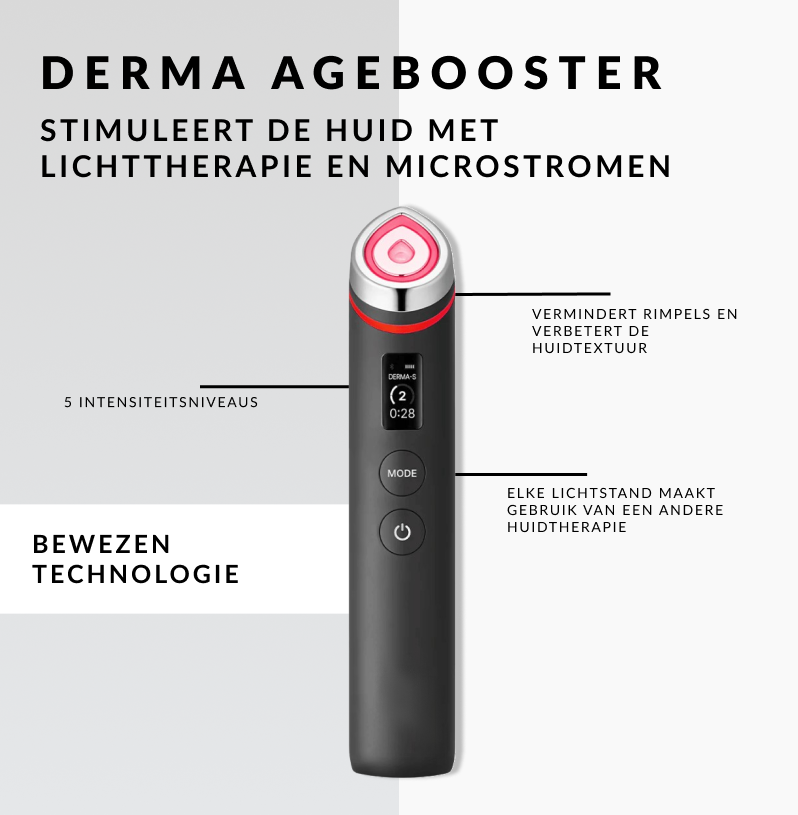 DERMA AGEBOOSTER | FÖRYNGRA DIN HUD MED ÅLDERBOOSTEREN